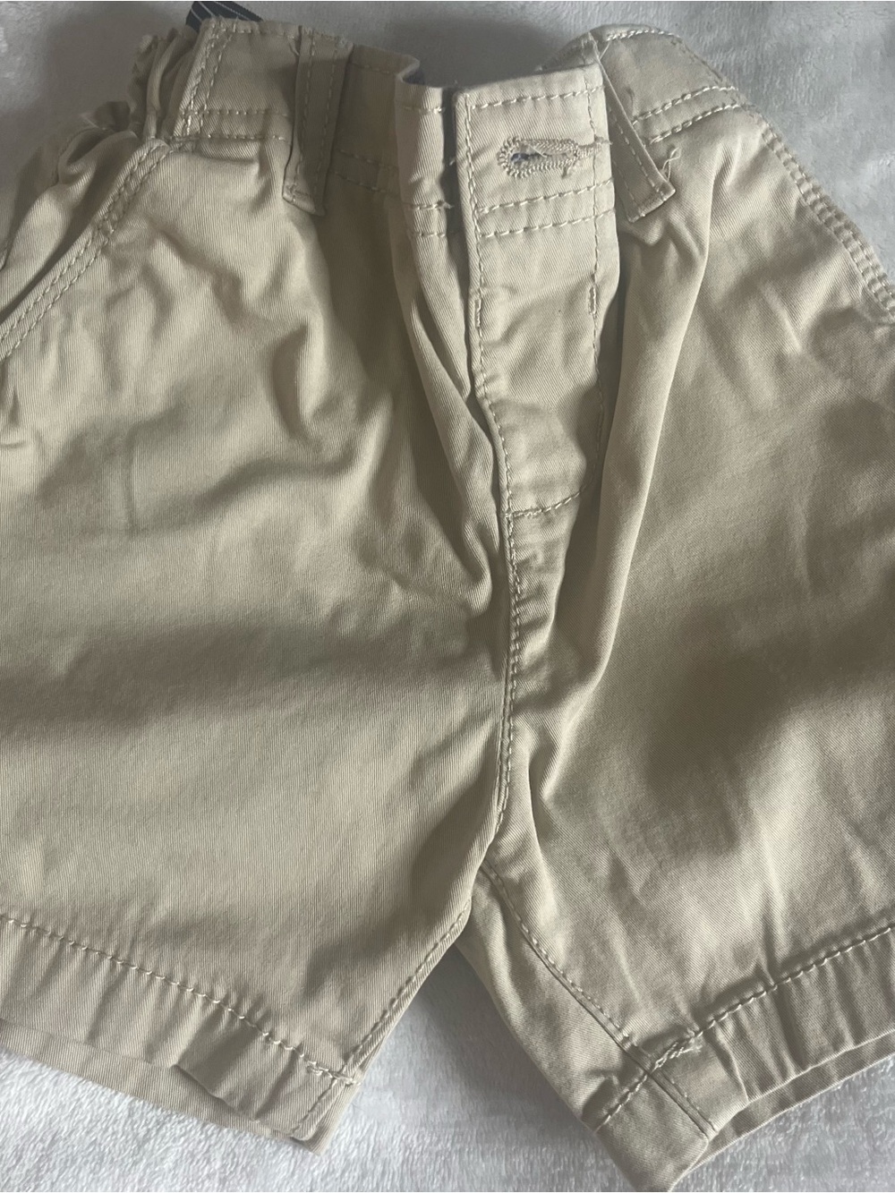 Osh‎ Kosh B’gosh Toddler Boys Khaki Stretch Chino Shorts Sz 24M